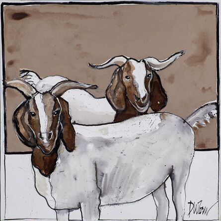 Don Coen, ‘Smiling Goats’, 2023
