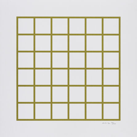 Olivier Mosset, ‘Untitled (Grid)’, 2019