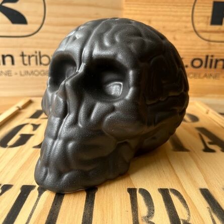 Emilio Garcia, ‘Skull Brain (Black Porcelain)’, 2015