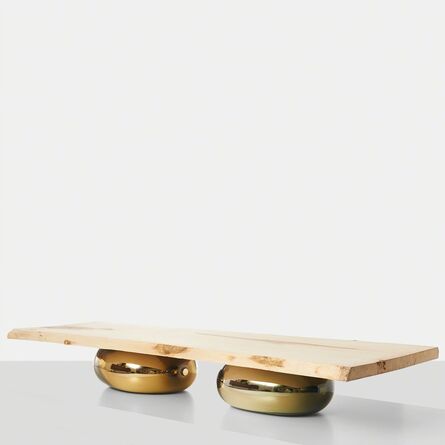 Jeremy Maxwell Wintrebert, ‘Sycamore Coffee Table on Glass Bases’, 2016