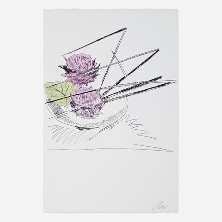 Andy Warhol, ‘Flowers (Hand-Colored)’, 1974