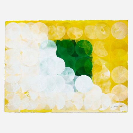 Hisao Dōmoto, ‘Side CC Green White Yellow’, 1971