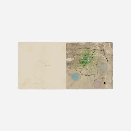 Joan Miró, ‘Creation Miro’, 1961