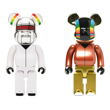 BE@RBRICK, ‘Daft Punk Discovery Version 1000% Bearbrick (set of two)’, 2019