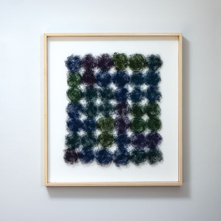 Mia Olsson, ‘Dots Blue-Green’, 2022