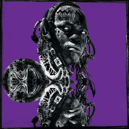 Ralph Ziman, ‘Kirinomeri (Purple)’, 2020