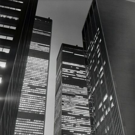 Peter Hujar, ‘The World Trade Center at Night’, 1976