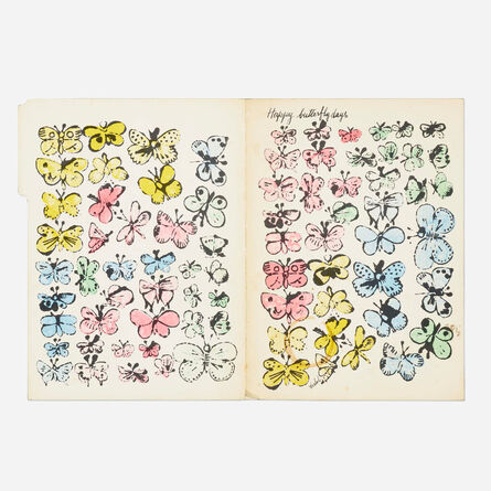 Andy Warhol, ‘Happy Butterfly Day’, c. 1958