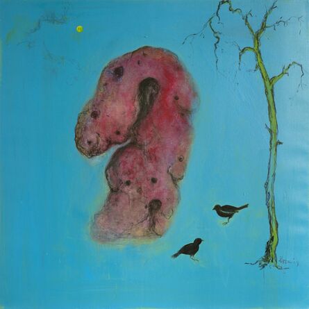 Zheng Zaidong, ‘Birds Awaken by the Moon | 月出惊山鸟’, 2015