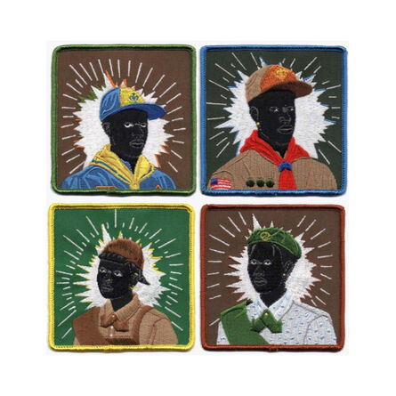 Kerry James Marshall, ‘SCOUT SERIES SET OF 4’, 2017