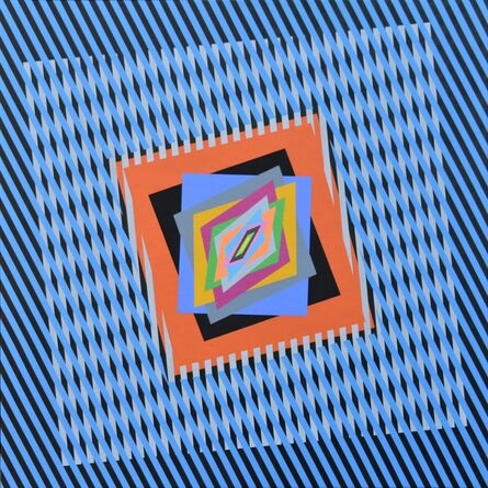Ferruccio Gard, ‘The emotion on the color in op art’, 2017