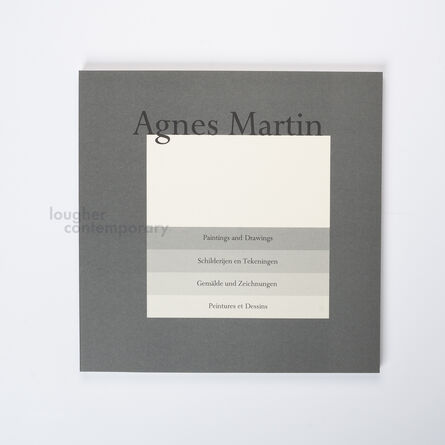 Agnes Martin, ‘Set of 3 Lithographs from Untitled (from Paintings and Drawings: 1974-1990)’, 1993