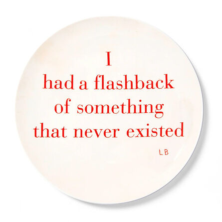 After Louise Bourgeois, ‘I Had a Flashback of Something That Never Existed" Artist Plate Project’, 2020