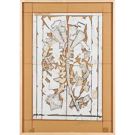 Albert Paley, ‘Collage for The Paley Entrance Gate, Naples Museum of Art (Naples, FL), Rochester, NY’, 2000