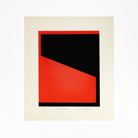 Carmen Herrera, ‘Rojo y Negro’, 1993