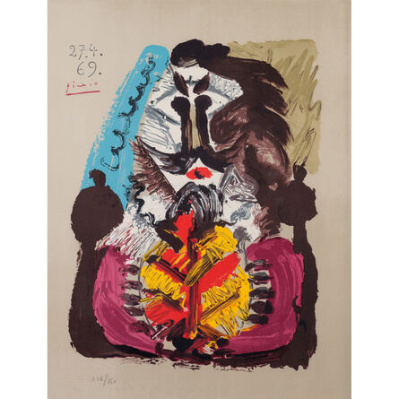Pablo Picasso, ‘Portrait imaginaire 27.4.69’, 1969