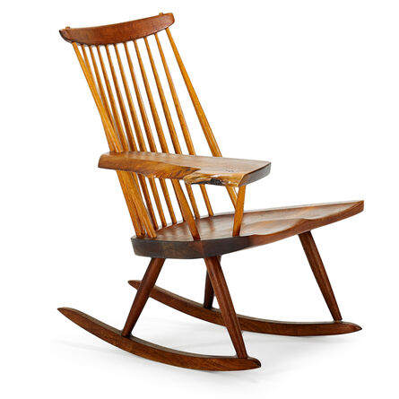 George Nakashima, ‘Lounge Chair Rocker With Arm, New Hope, PA’, 1978