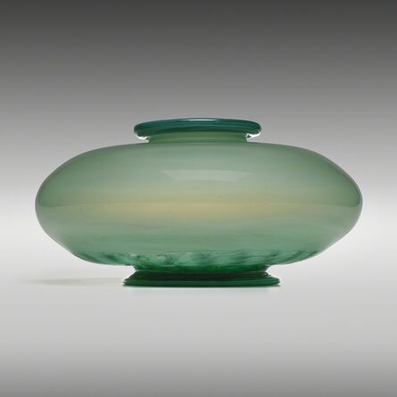 Napoleone Martinuzzi, ‘Unique Opalino vase, model 3089’, c. 1930