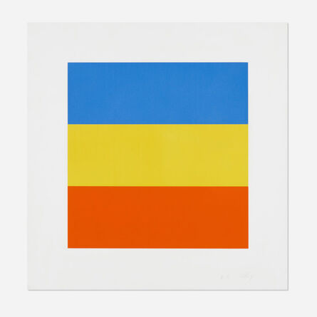 Ellsworth Kelly, ‘Blue, Yellow, Red’, 1970-73