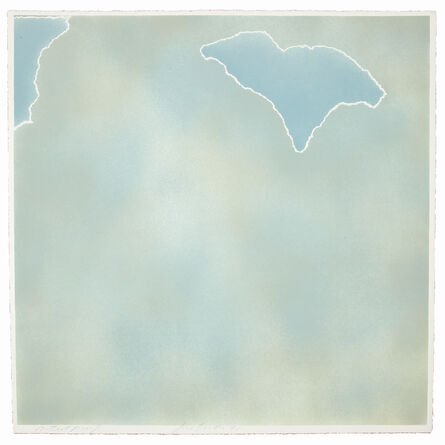 Joe Goode, ‘Untitled (blue paper clouds)’, 1971