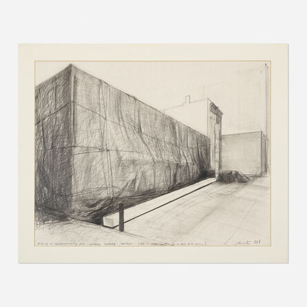 Christo, ‘Museum of Contemporary Art - Chicago Packed (Project)’, 1968