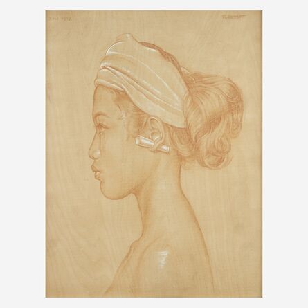 Rudolf Bonnet, ‘Female Figure, Bali’