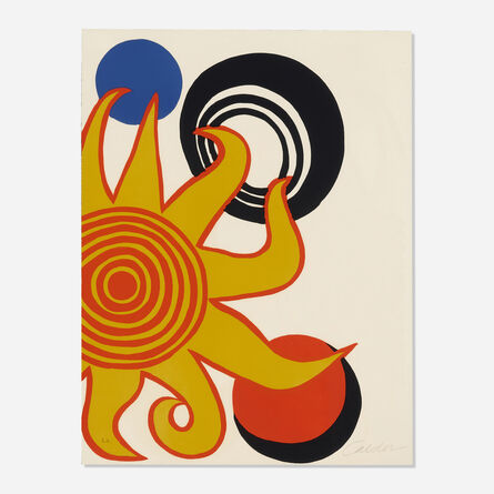 Alexander Calder, ‘Untitled (Sun with Planets)’, c. 1972