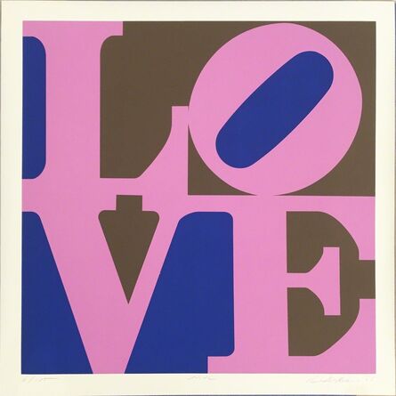 Robert Indiana, ‘Lilac (from A Garden of Love)’, 1982