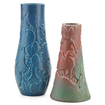 Rookwood Pottery, ‘Two production vases, Cincinnati, OH’