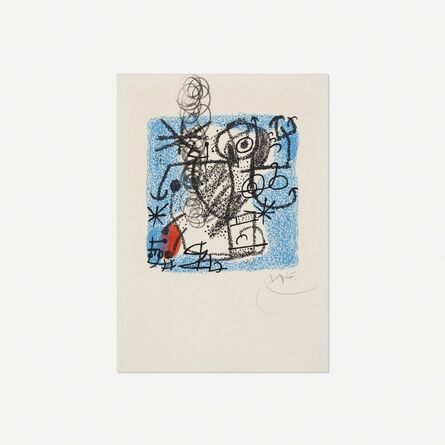 Joan Miró, ‘Les Essencies de la Terra (one plate)’, 1968