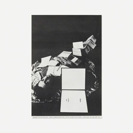 ‘Ed Ruscha exhibition poster’, 1969