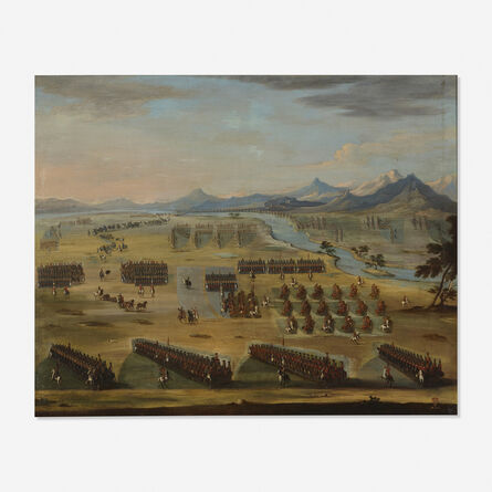 Continental, ‘Monumental Battle Scene’, 19th century