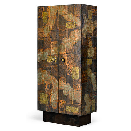 Directional, ‘Tall Patchwork cabinet, USA’, 1970s