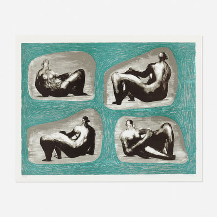 Henry Moore, ‘Four Reclining Figures: Caves’, 1974