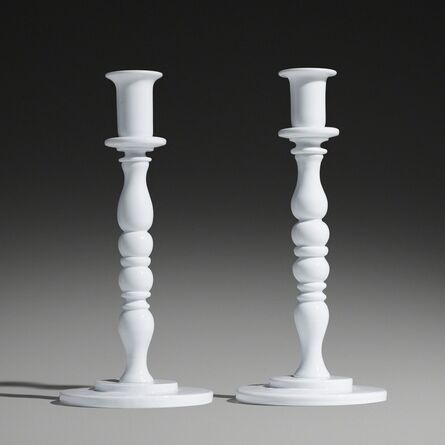 Fulvio Bianconi, ‘Rare candlesticks model 2745, pair’, c. 1952
