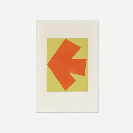 Ellsworth Kelly, ‘Orange over Green’, 1964-65