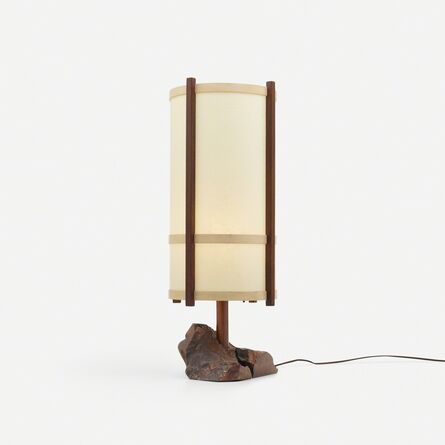 George Nakashima, ‘table lamp’, 1979