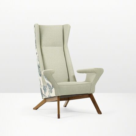Gino Levi-Montalcini, ‘Rare Lounge Chair from Villa Levi-Montalcini, Asti’, 1949