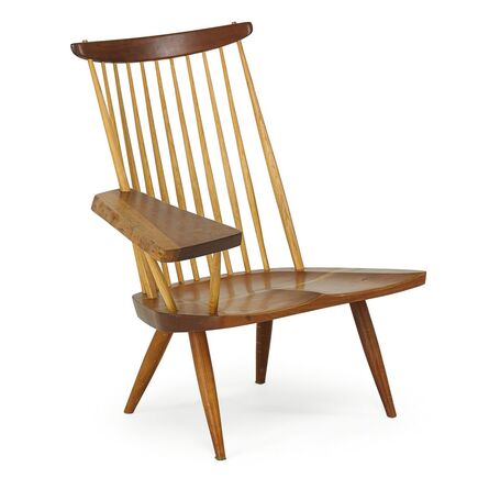 George Nakashima, ‘New Chair with Arm, New Hope, PA’, 1989