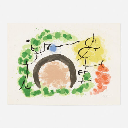 Joan Miró, ‘Le Lezard aux plumes d'or’, 1967
