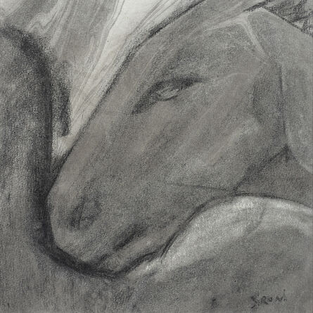 Mario Sironi, ‘Testa di cavallo’, 1927 circa