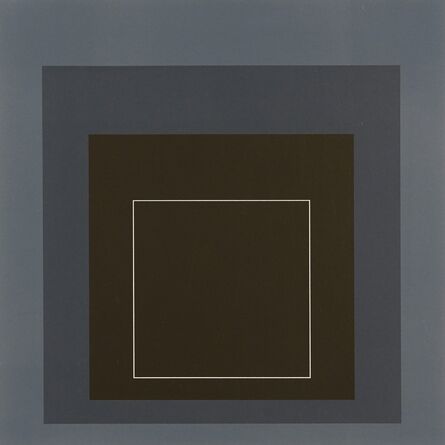 Josef Albers, ‘WLS VIII from White Line Squares (Series I)’, 1966
