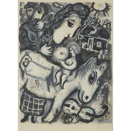 Marc Chagall, ‘Grey Village’, 1964