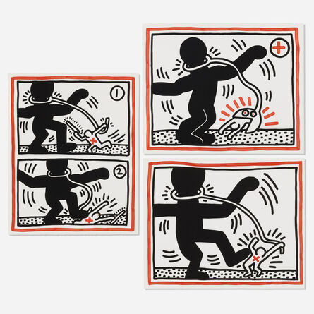Keith Haring, ‘Free South Africa’, 1985