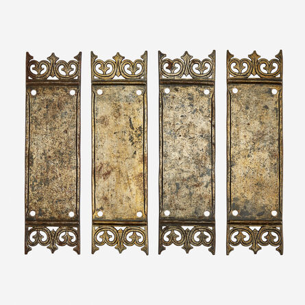 Samuel Yellin, ‘Set of Four Door Push Plates’, circa 1925