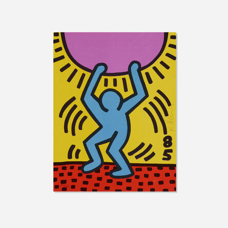 Keith Haring, ‘International Youth Year’, 1985
