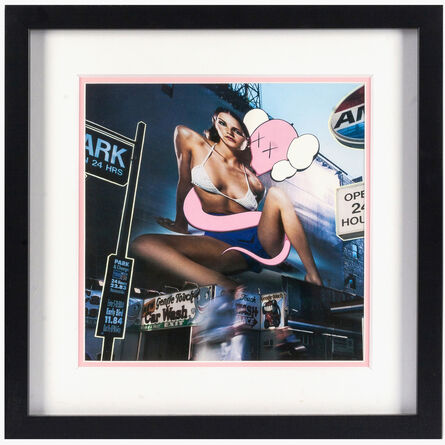KAWS, ‘Untitled (Pink Bendy)’, 2003