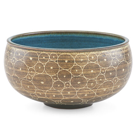 Harrison McIntosh, ‘Bowl with stylized cell pattern, Claremont, CA’