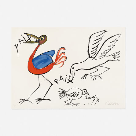 Alexander Calder, ‘Paix’, 1972