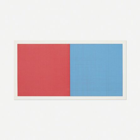 Sol LeWitt, ‘Grids and Color (plate #17)’, 1979